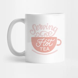 Serving Hot Tea Mug